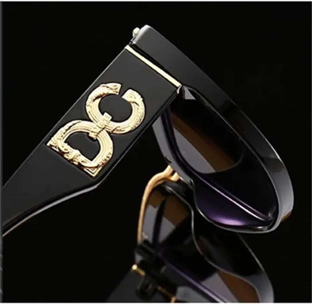 Metal Cat's Eye Women's sunglasses for women vintage glasses Eyewear