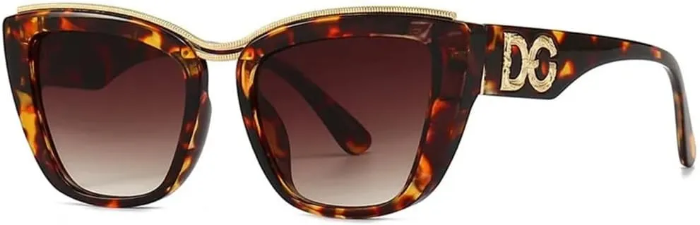 Metal Cat's Eye Women's sunglasses for women vintage glasses Eyewear