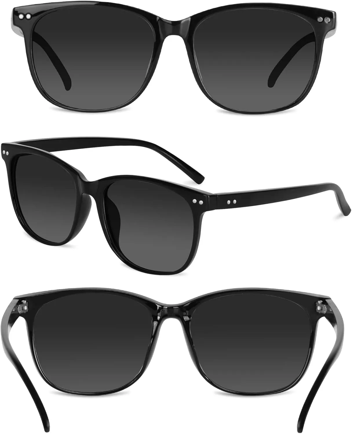 Night Vision Driving Glasses Polarized Anti-glare, HD Yellow Tinted Glasses for Women Men
