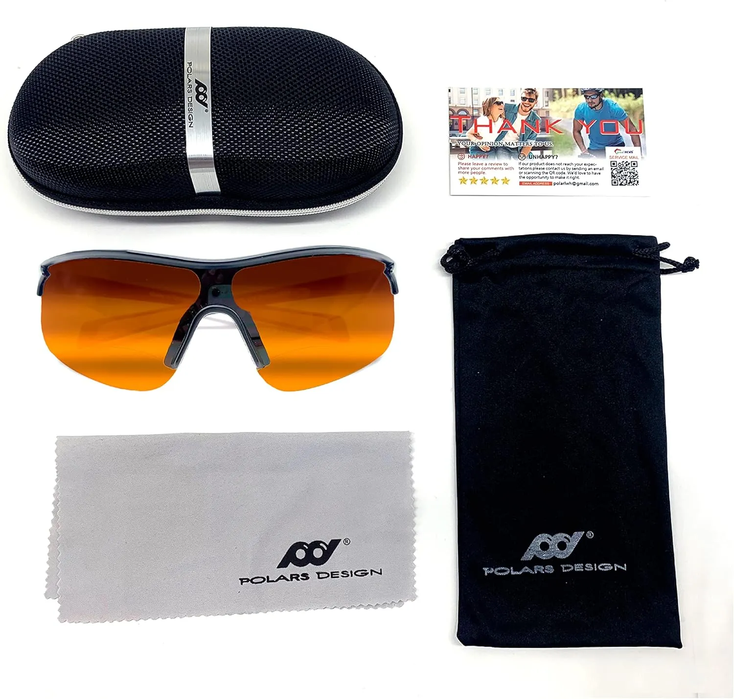 Outdoor Sports Sunglasses for Men & Women TR90 Frame Bifocal UV Protection