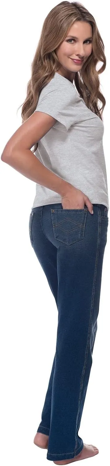 PajamaJeans Womens Stretch Jeans - Bootcut Jeans for Women