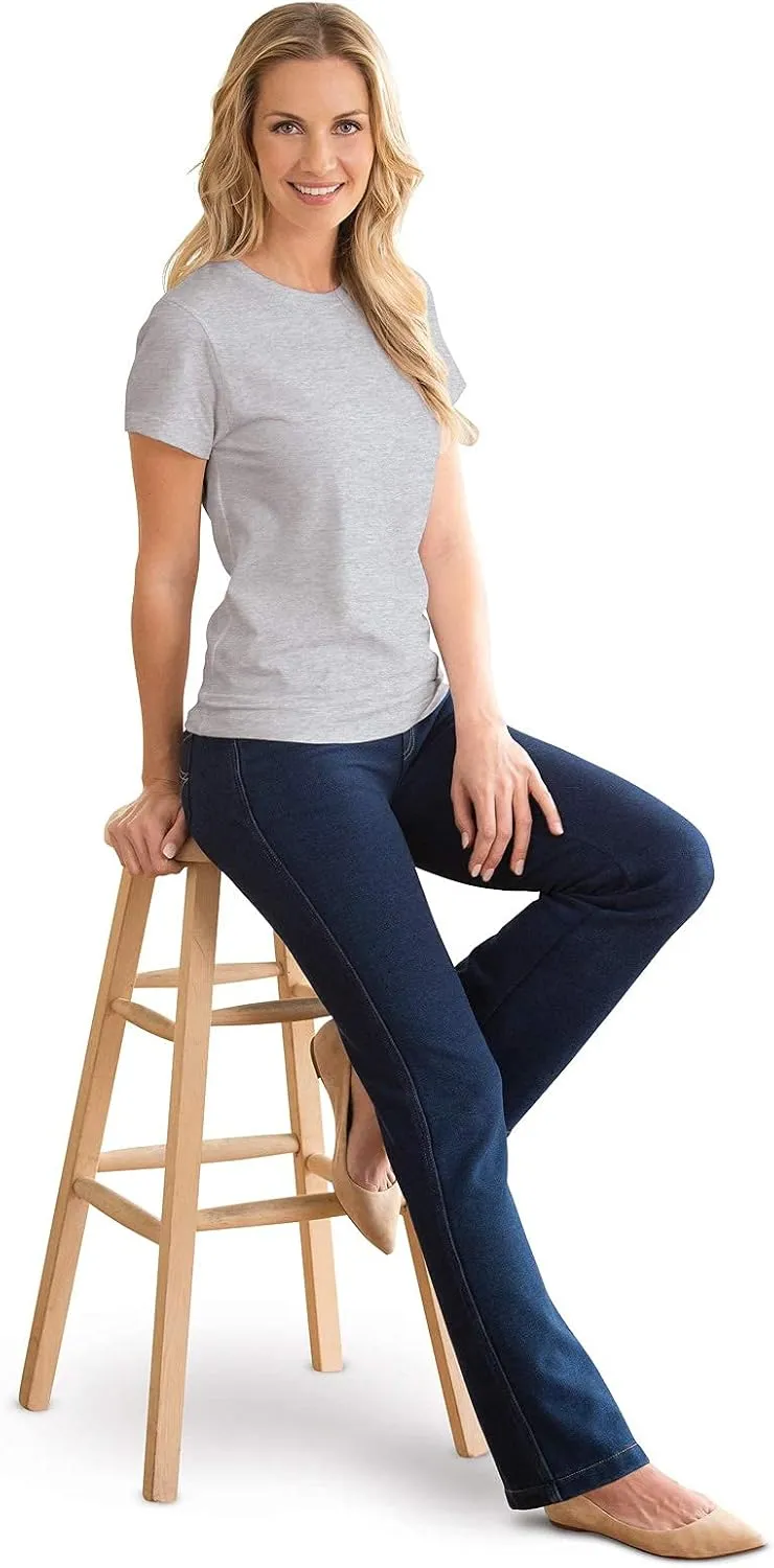 PajamaJeans Womens Stretch Jeans - Bootcut Jeans for Women
