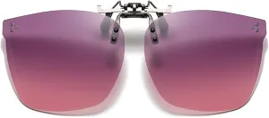 Polarized Clip On Sunglasses, UV Protection Clip On Glasses for Women