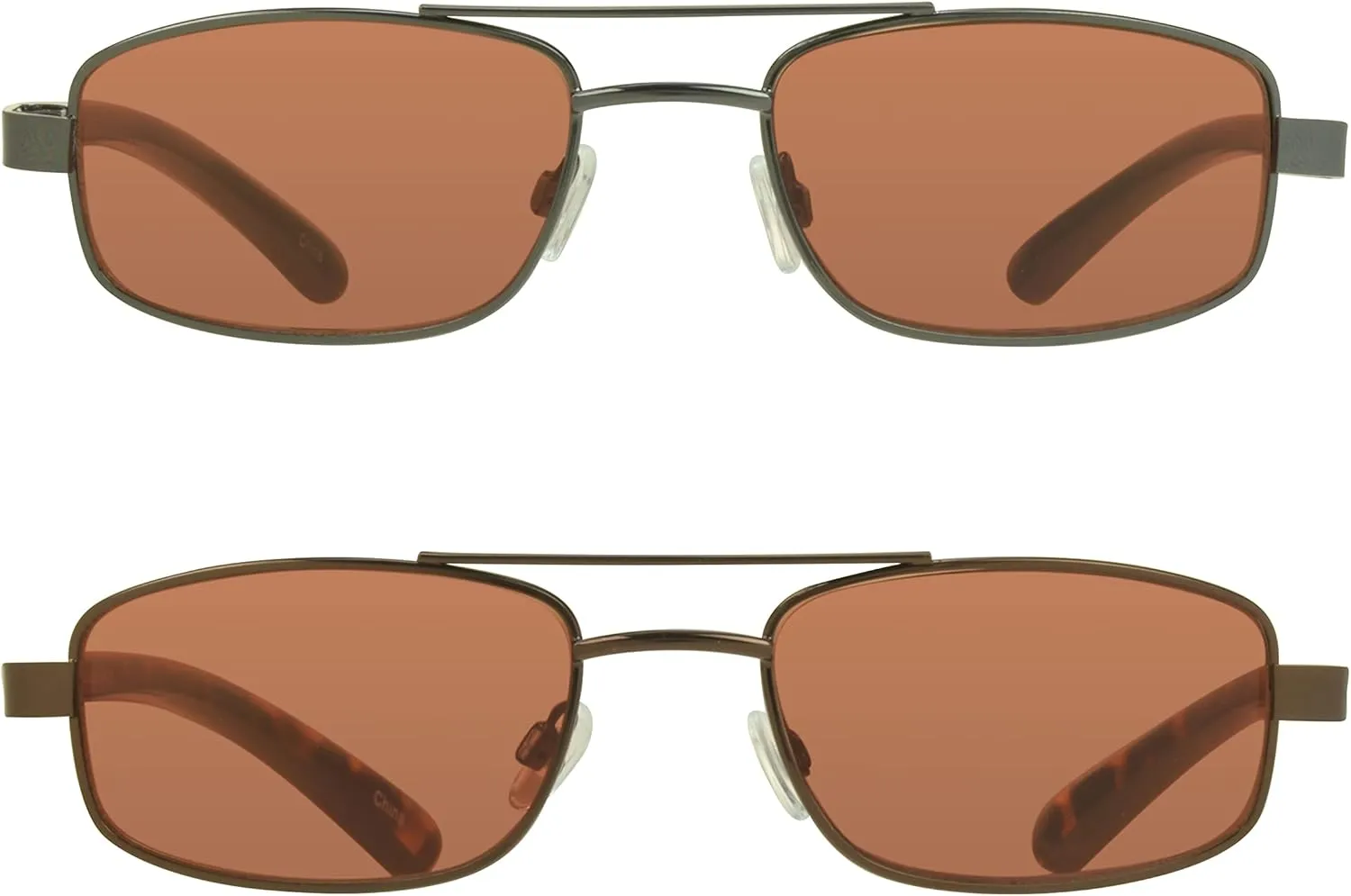 proSPORT Reading Glasses Tinted Full Lens Sun Readers Pilot Square Aviator NOT BIFOCAL
