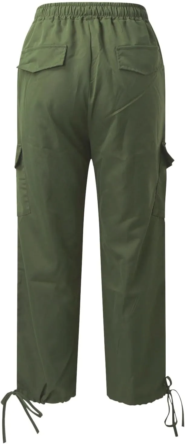 PTOLOCIF N Street Slacks with Loose Straps and Loose Drawstrings