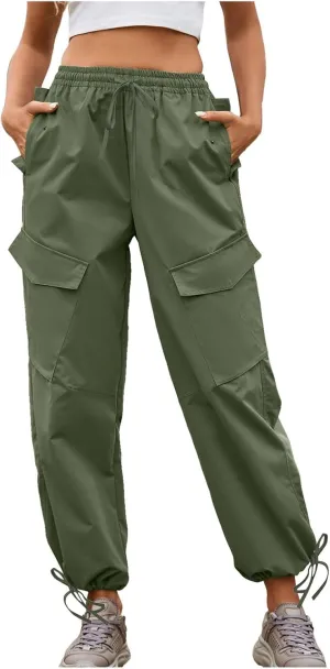 PTOLOCIF N Street Slacks with Loose Straps and Loose Drawstrings