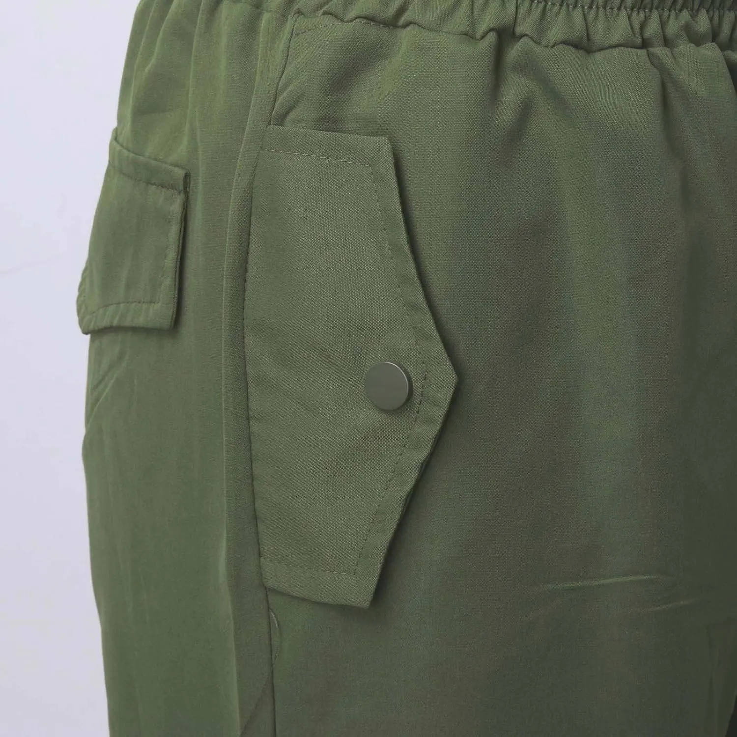 PTOLOCIF N Street Slacks with Loose Straps and Loose Drawstrings
