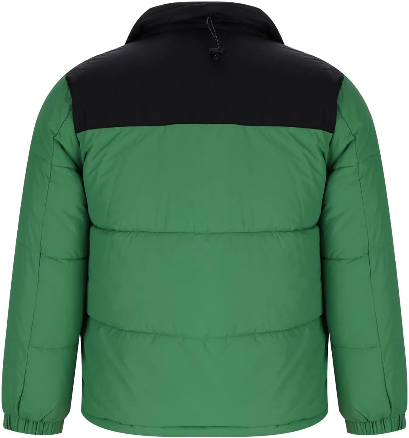 Puffer Jacket Men Zip up Insulated Jacket Warm Winter Coat Plus Size Down Jacket Thick Quilted Jacket Padded Jacket