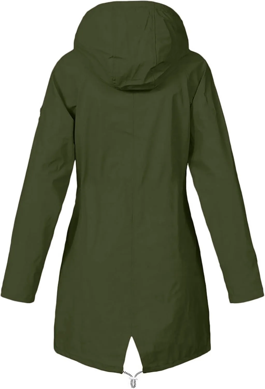 Rain Jacket Women Plus Size Hooded Raincoat Water Resistant Waterproof Jacket Lightweight Outdoor Windbreaker Jacket