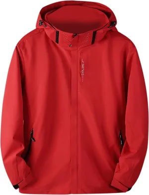Rain Jackets For Women Waterproof Windbreaker Running Lightweight Cycling Softshell Jackets With Reflective Hooded