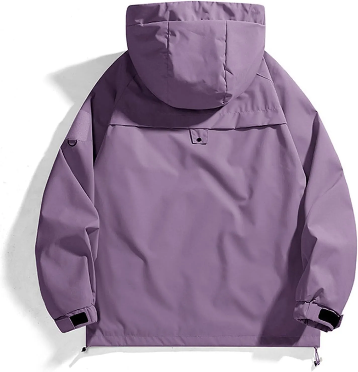 RTRDE Men's Camping Jackets Waterproof Windbreaker Rain Jacket Lightweight Proof Raincoat with Hood for Outdoor, M-3XL