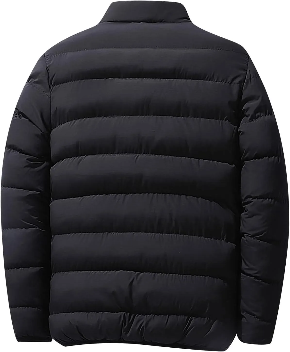 RTRDE Men's Down Jacket Lightweight Puffer Warm Winter Coats Windproof Insulated Jacket, L-5XL