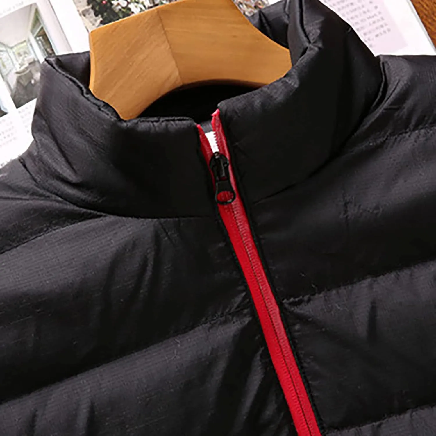 RTRDE Men's Down Jacket Lightweight Puffer Warm Winter Coats Windproof Insulated Jacket, L-5XL