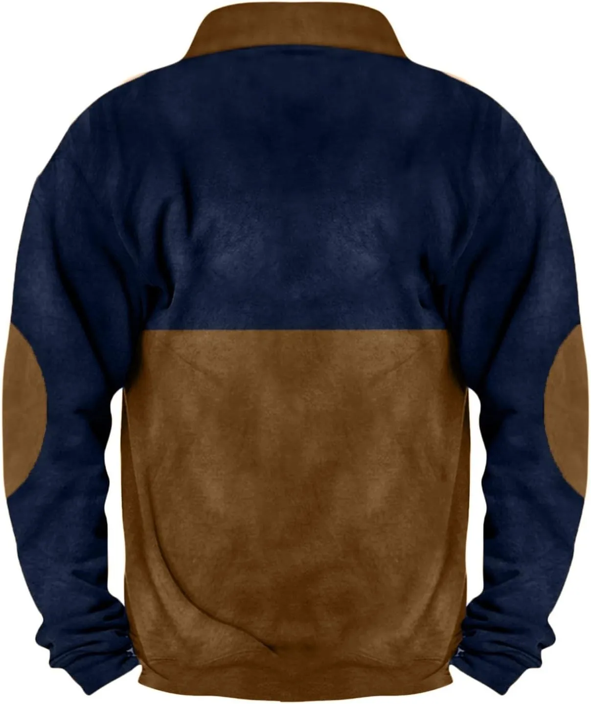 RTRDE Men's Henley Long Sleeve Sweatshirt Shirts Quarter Zip Pullover Casual Athletic Sweatshirt, S-5XL