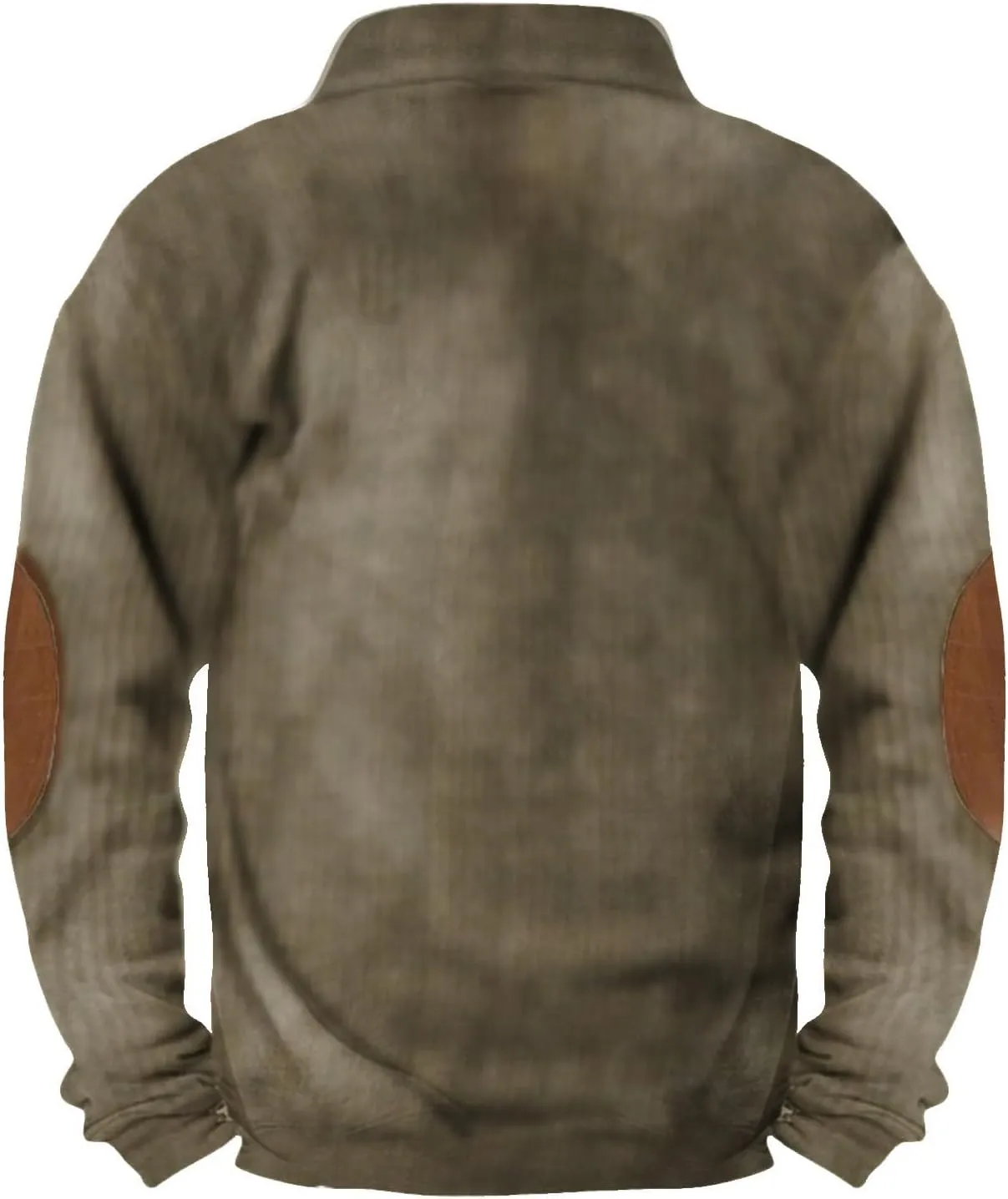 RTRDE Men's Pullover Sweatshirts Button Sweatshirt Long Sleeve Sweaters No Hood Tops Casual Sweatshirt, S-3XL