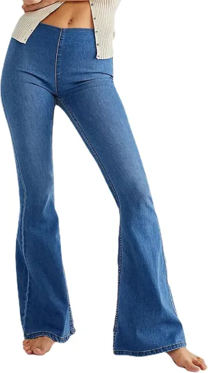 Skinny High Waisted Bell Bottom Jeans for Women Flare Jeans for Women Stretch Wide Leg Jeans