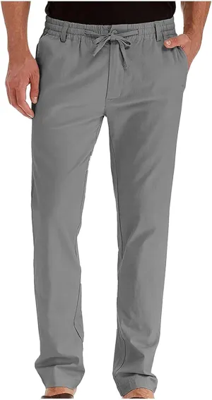 Slim Fit Dress Pants for Men 2023 Classic Fit Hidden Expandable Waist Solid Business Work Straight Legs Fashion