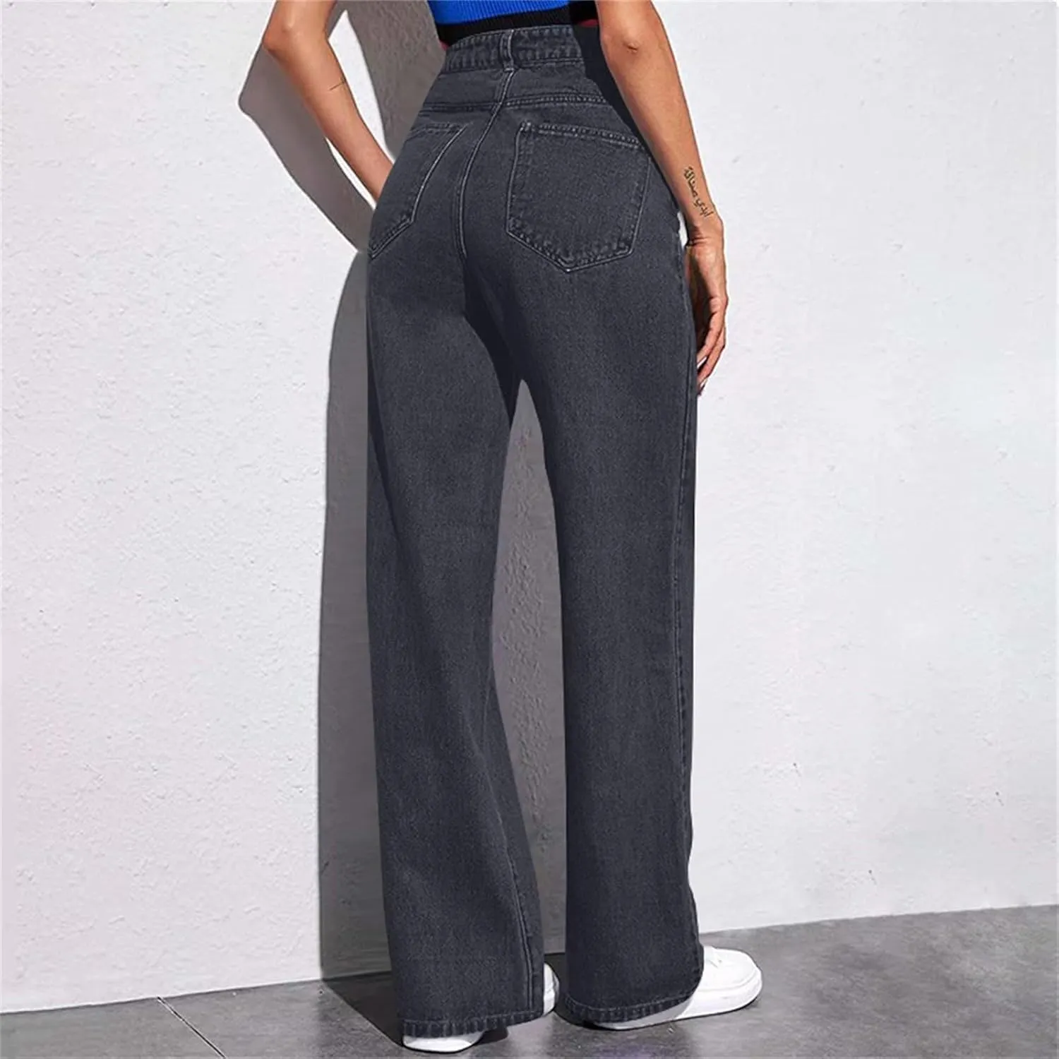 Sweatpants That Look Like Jeans Boyfriend Jeans Sweatpant Jeans: High Waisted with Pockets Cute Sweatpants