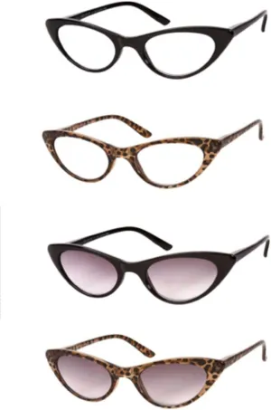 The Brit and Ashlee Cat Eye Sun Readers Sunglasses
