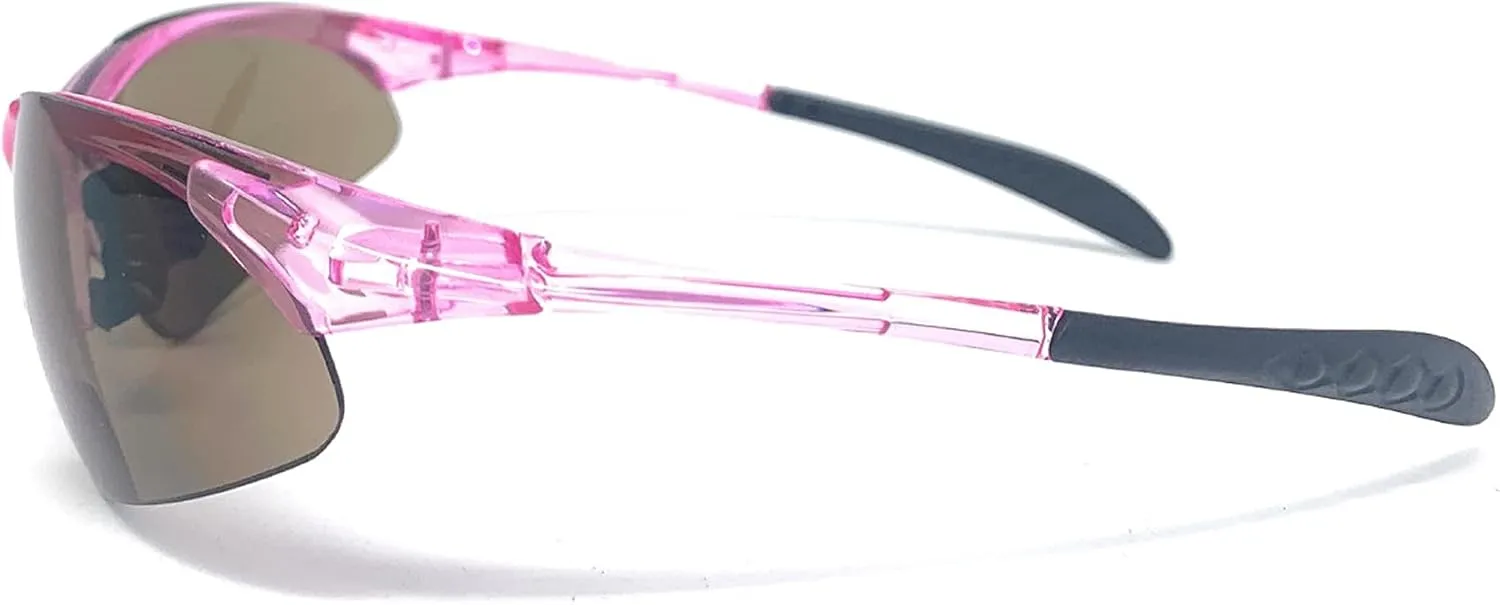 The Competitor Unisex Bifocal Sun Reader Semi Rimless Sport and Wrap Around Reading sunglasses