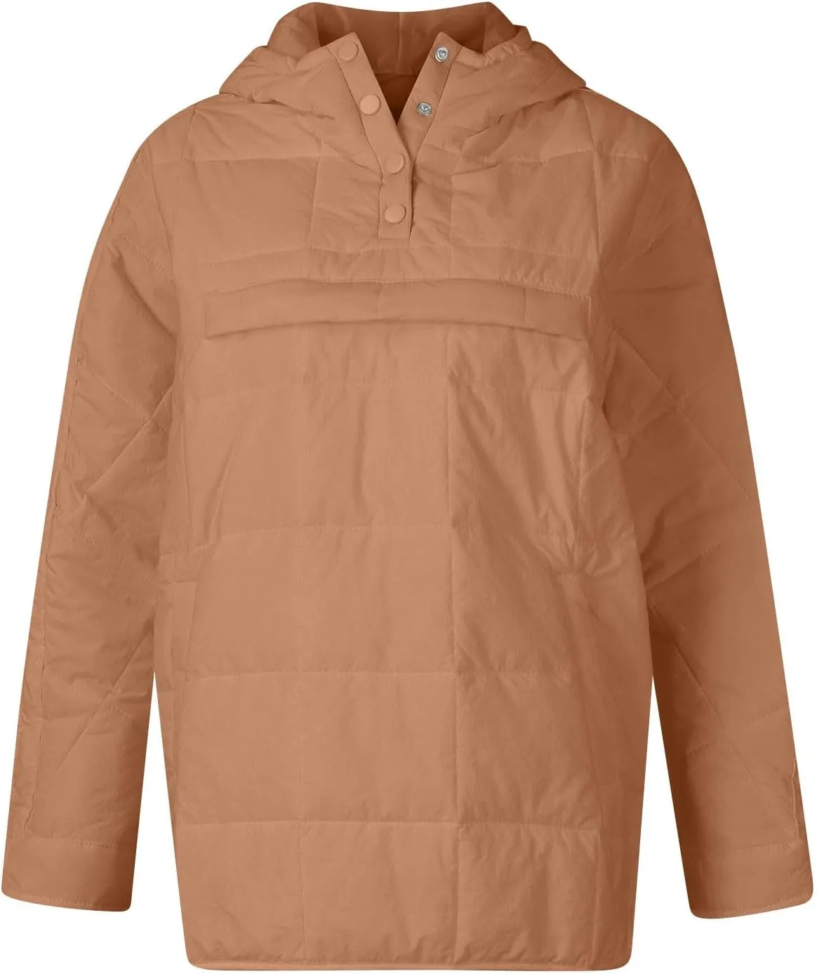 UOFOCO Women's Down Jackets Parkas Oversize Packable Quilted Pullover Puffer Jacket for Women Fall Winter Outfits Coat 2024