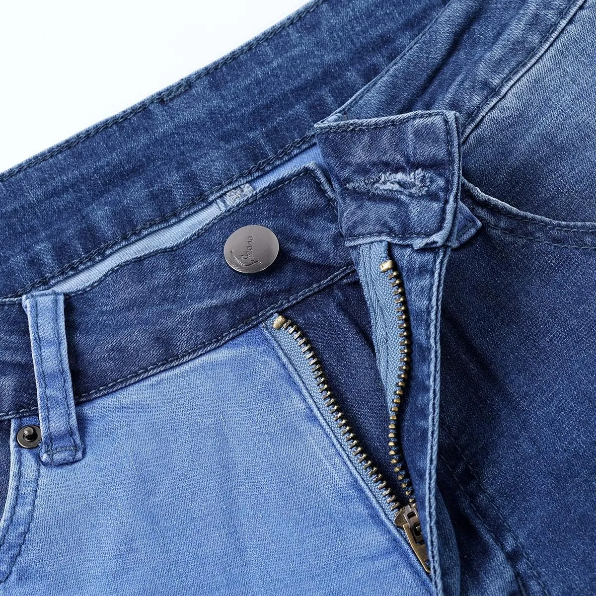 vanberfia High Waisted Jeans for Women: Skinny Denim Patchwork Stretch Pants for Various Occasions