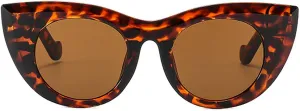 Vintage Cat Eye Sunglasses Women Oversized Sunglass Men Retro Cute Sun Glasses Shades Goggle UV400