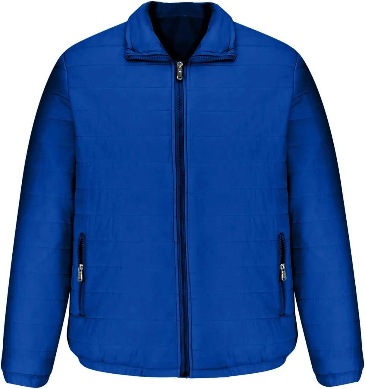 Warm Puffer Jacket Men Lightweight Winter Down Coats Thicken Puffer Jacket Fashion Zipper Puffer Coat