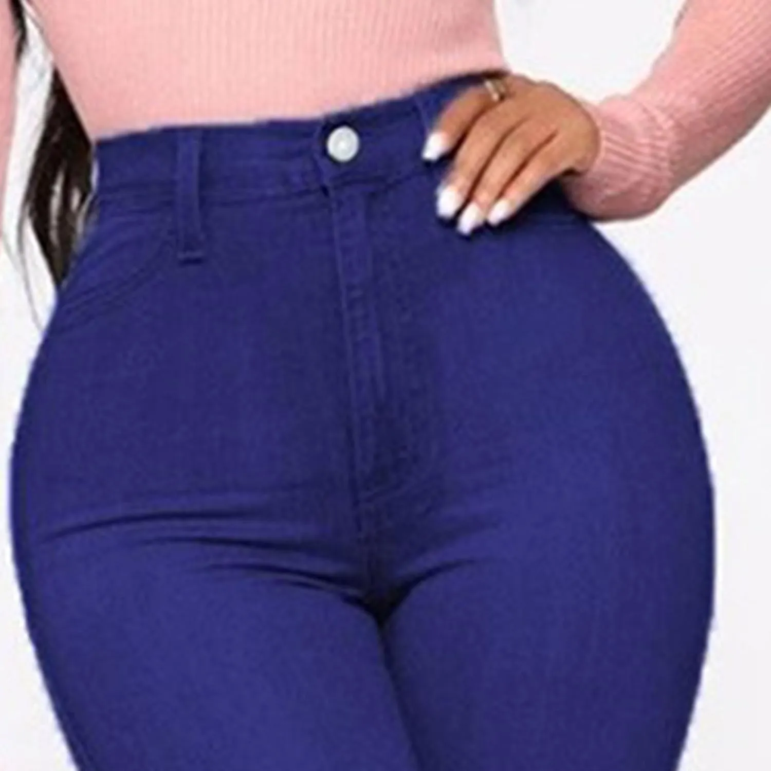 Women's High Waist Skinny Jeans Butt Lift Sexy Fit Stretch Denim Pants Pull-on Stretch Slimming Pencil Jeans