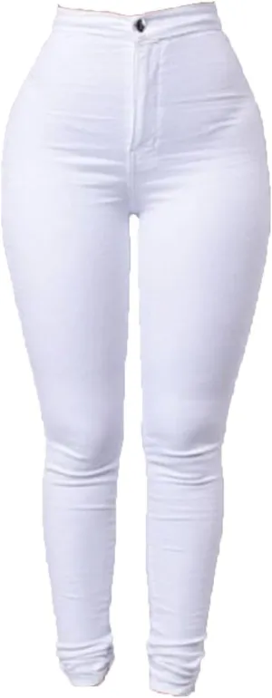 Women's High Waist Skinny Jeans Butt Lift Sexy Fit Stretch Denim Pants Pull-on Stretch Slimming Pencil Jeans