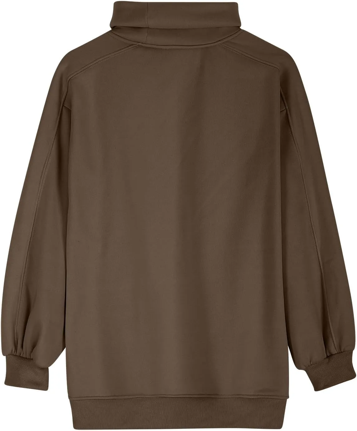 Women's Oversized Sweater Fleece Sweatshirts Long Sleeve Tunic Top Cowl Neck Casual Loose Fit Trendy Pullover Shirts