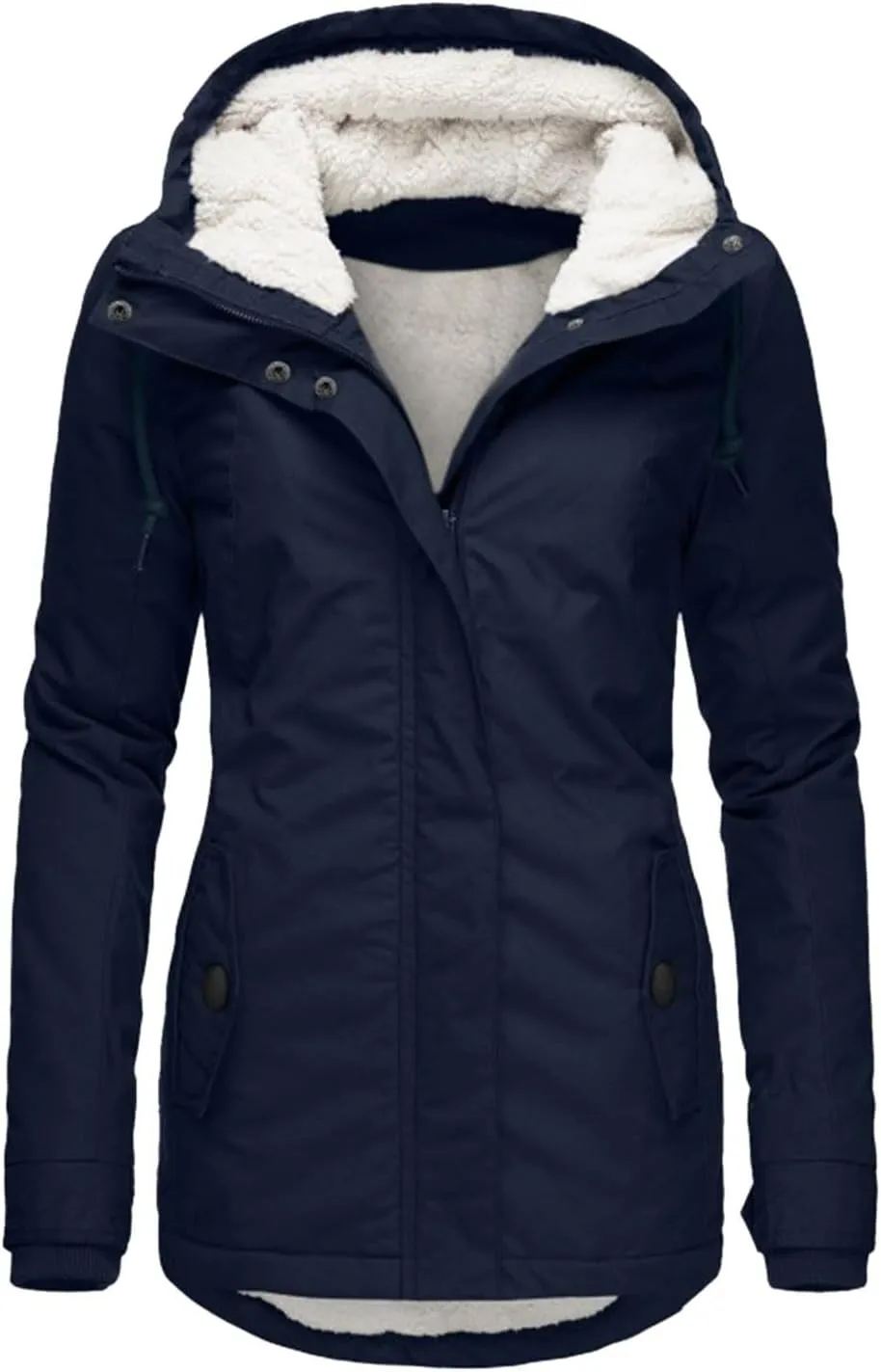 Women's Puffer Jacket Quilted Lightweight Packable Down Jacket Plus Size Maxi Bubble Coat Insulated Jacket With Hood