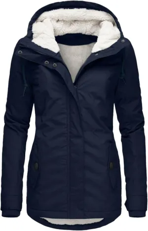 Women's Puffer Jacket Quilted Lightweight Packable Down Jacket Plus Size Maxi Bubble Coat Insulated Jacket With Hood