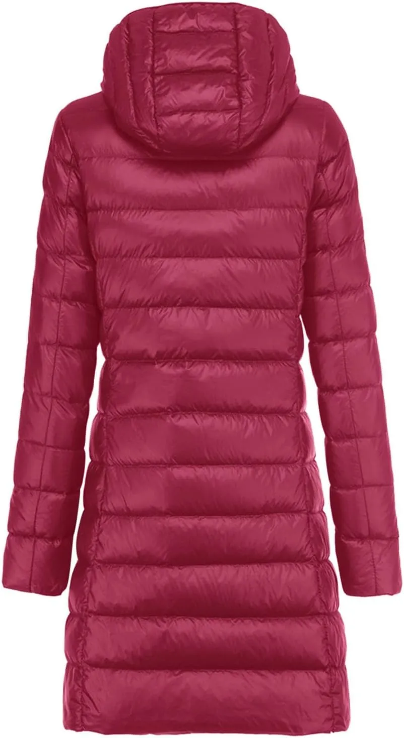 Women's Winter Windproof Warm Waterproof Down Coats Thicken Hooded fashions Puffer Jacket