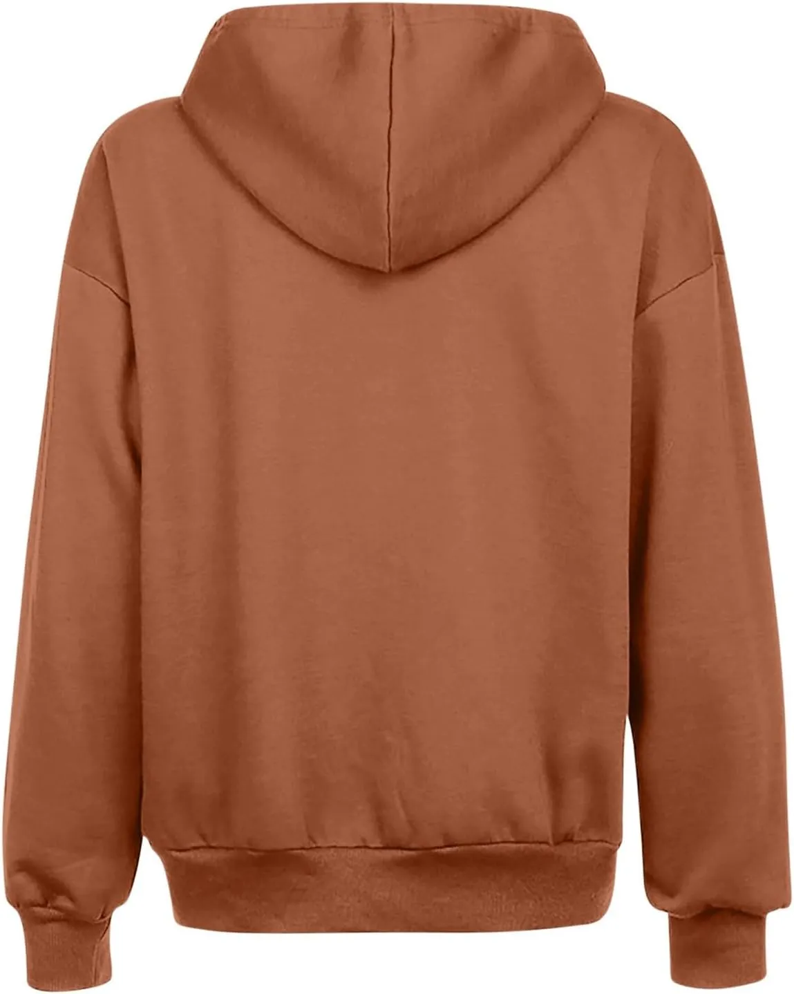 Women's Zip Up Hoodies Casual Fall Fashion Oversized Sweatshirts Y2K Teen Girl Cute Long Sleeve Jackets with Pockets