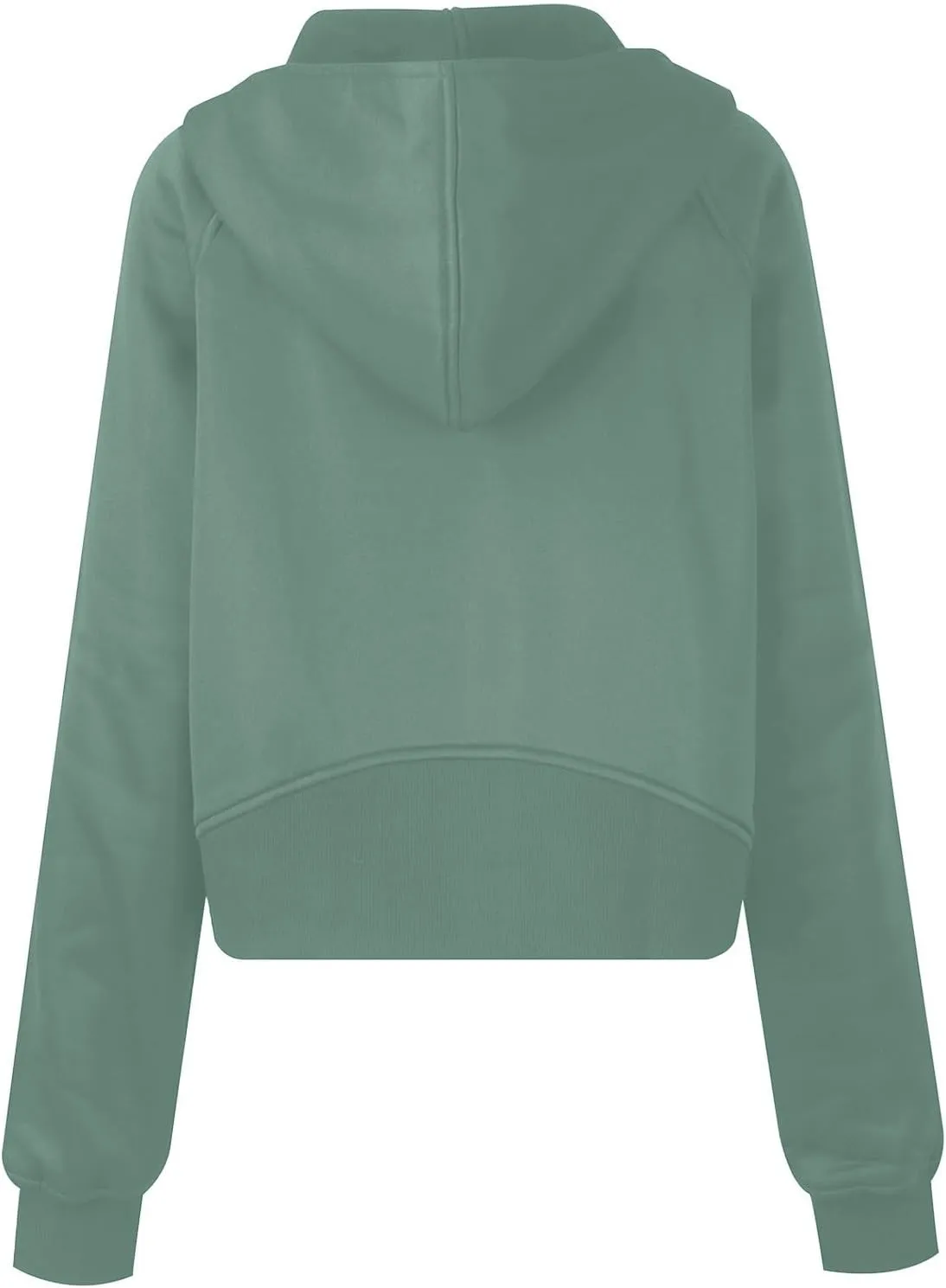 Womens Zip Up Hoodies Cropped Sweatshirts Fleece Jackets Fall Outfits Casual Hooded Tops Winter Clothes