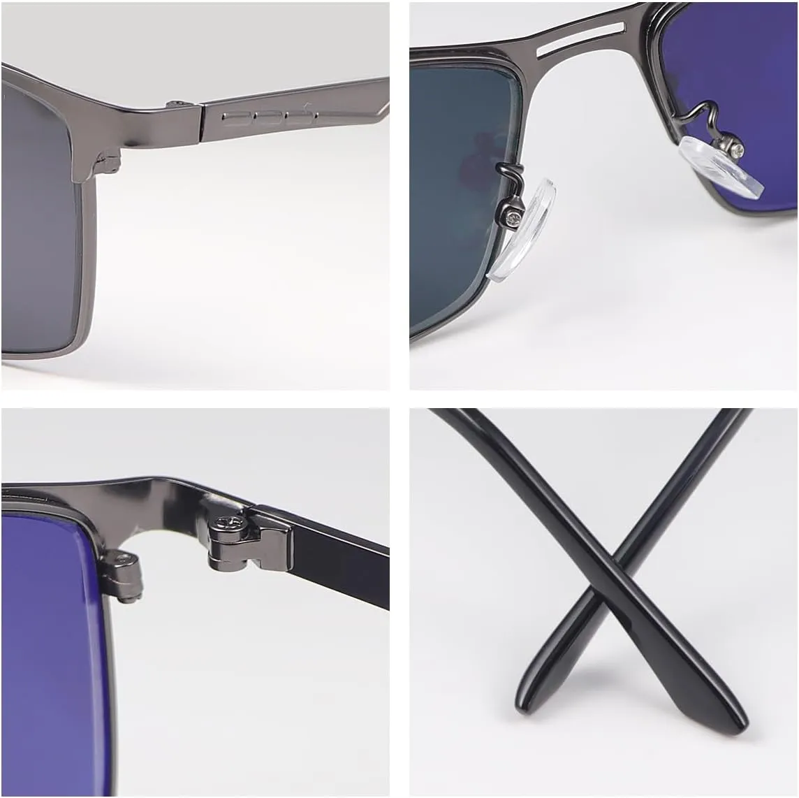 YIMI Polarized Nearsighted Sunglasses Tinted Gray Men Women Myopia Distance Glasses UV Protection Shortsighted Eyeglasses